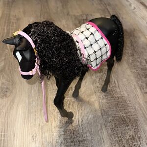 Our Generation Black Velvet Foal Horse 12”